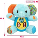 Bamse med Lyd Winfun Elefant 17 x 17,5 x 10 cm (6 enheder) #7