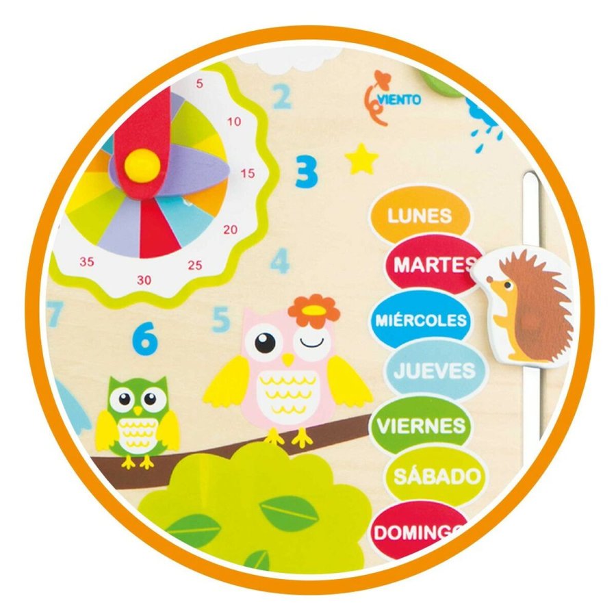 Lrerigt Spil Woomax Ugler 30 x 3 x 30 cm (6 enheder) #3