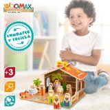 Betlehem dekoration Woomax Tr 29,5 x 16,5 x 22 cm (20 Dele) (6 enheder) #13