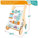 Gstol med hjul Woomax Aktivitetscenter 2 enheder 29,5 x 47 x 33 cm #7