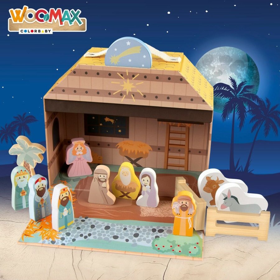 Betlehem dekoration Woomax 24,5 x 20,5 x 24,5 cm (15 Dele) (6 enheder) #9