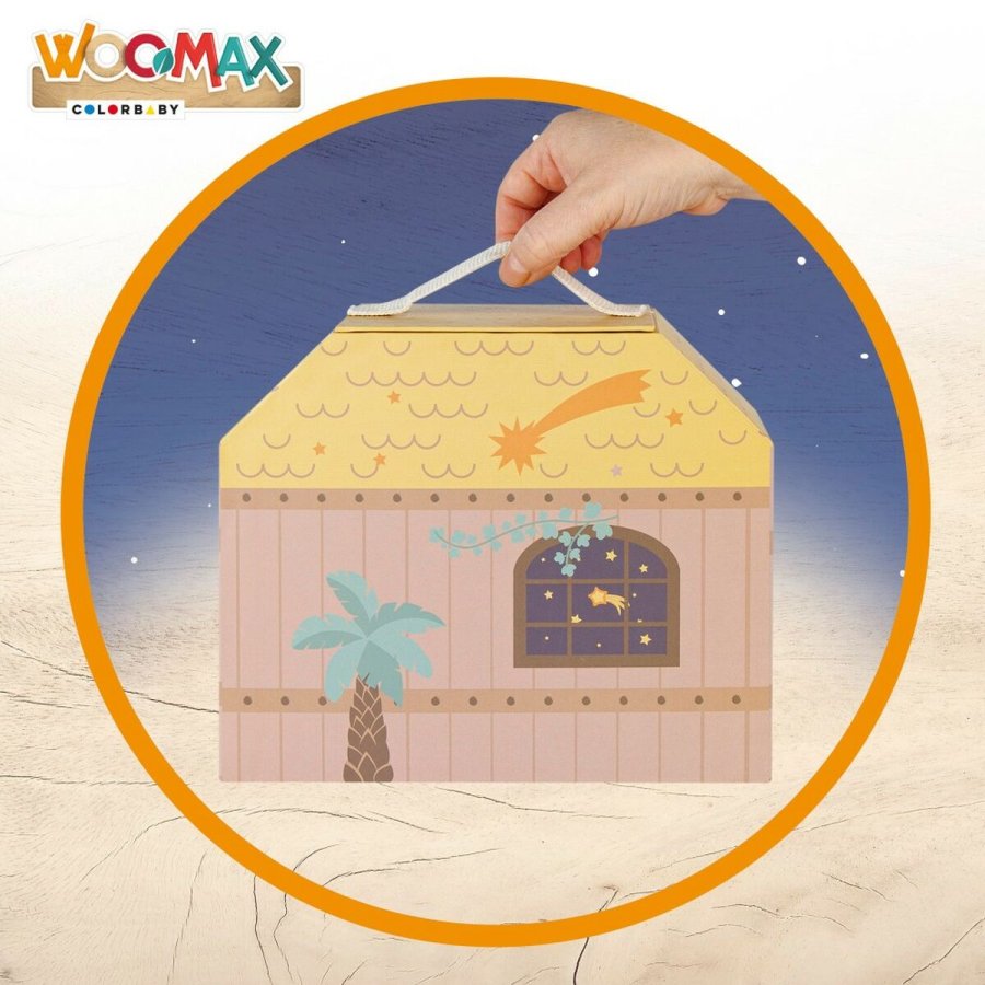 Betlehem dekoration Woomax 24,5 x 20,5 x 24,5 cm (15 Dele) (6 enheder) #17