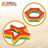 Konstruktionsspil Woomax 100 Dele 10 x 0,5 x 1,8 cm (6 enheder) #4