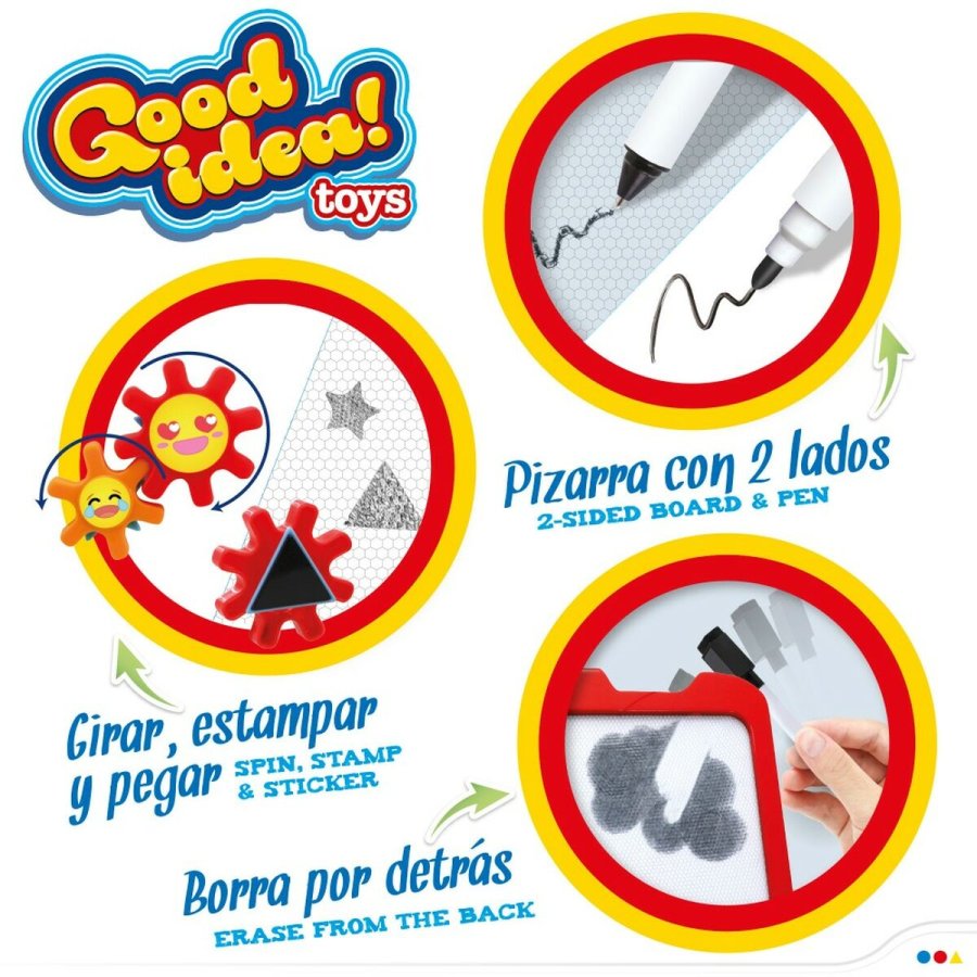 Magnettavle Colorbaby Dobbeltsidet (6 enheder) #6