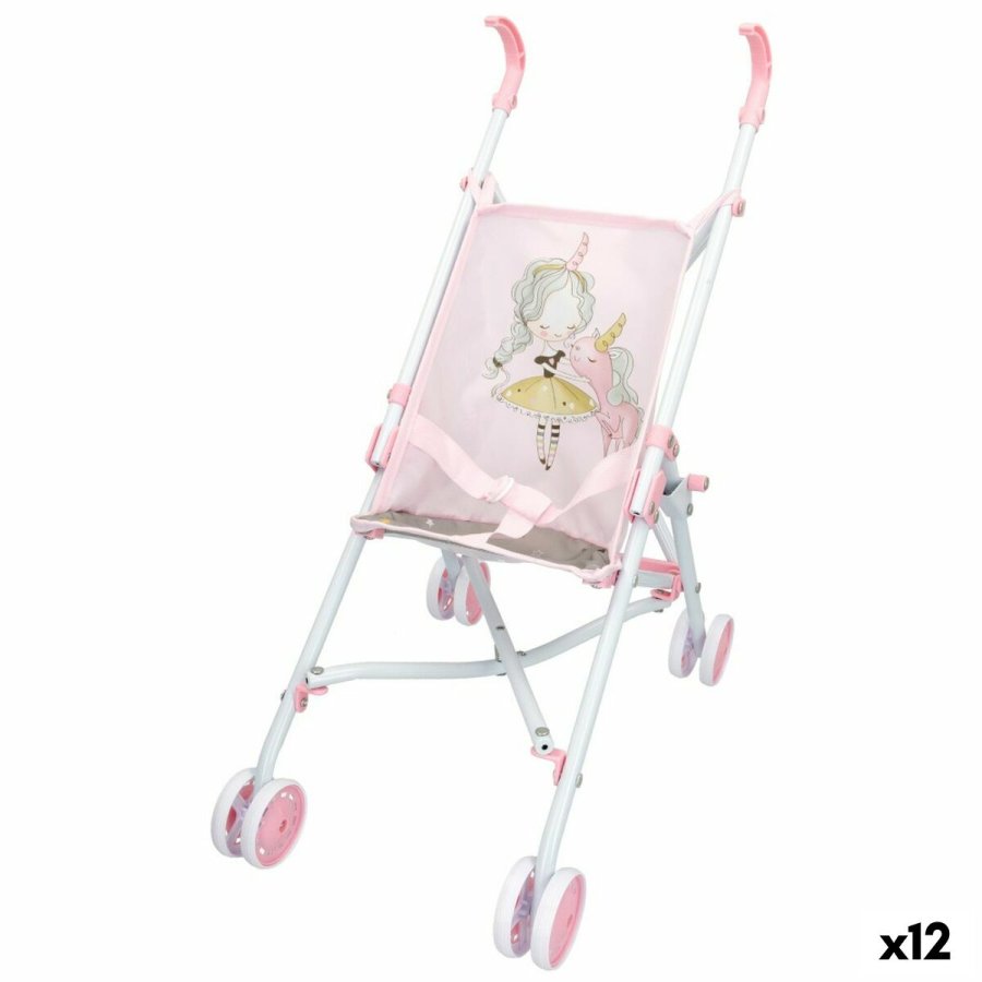 Stol til Dukker Colorbaby Adventure 28 x 56 x 42 cm 12 enheder #1