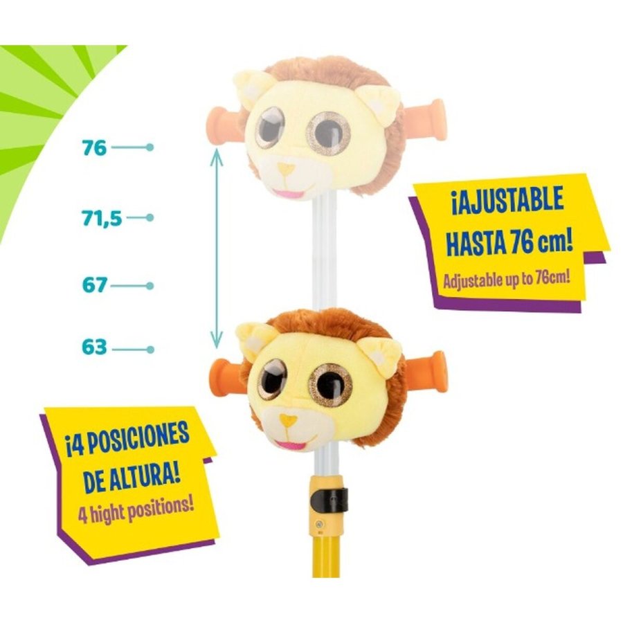 Legetjsscooter K3yriders Lion Gul 4 enheder #3