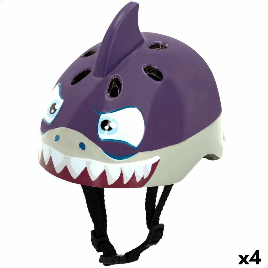 Brnehjelm K3yriders Shark 52-55 cm (4 enheder) #1