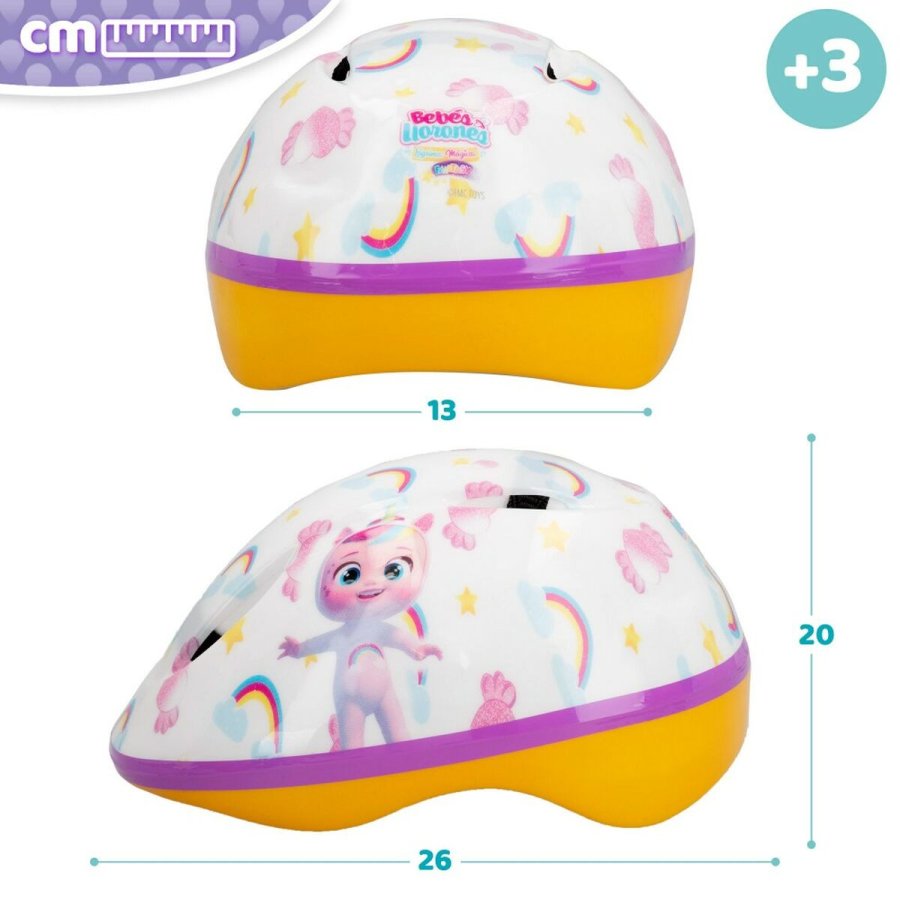 Brnehjelm Cry Babies DREAMY (4 enheder) (52-55 cm) #5