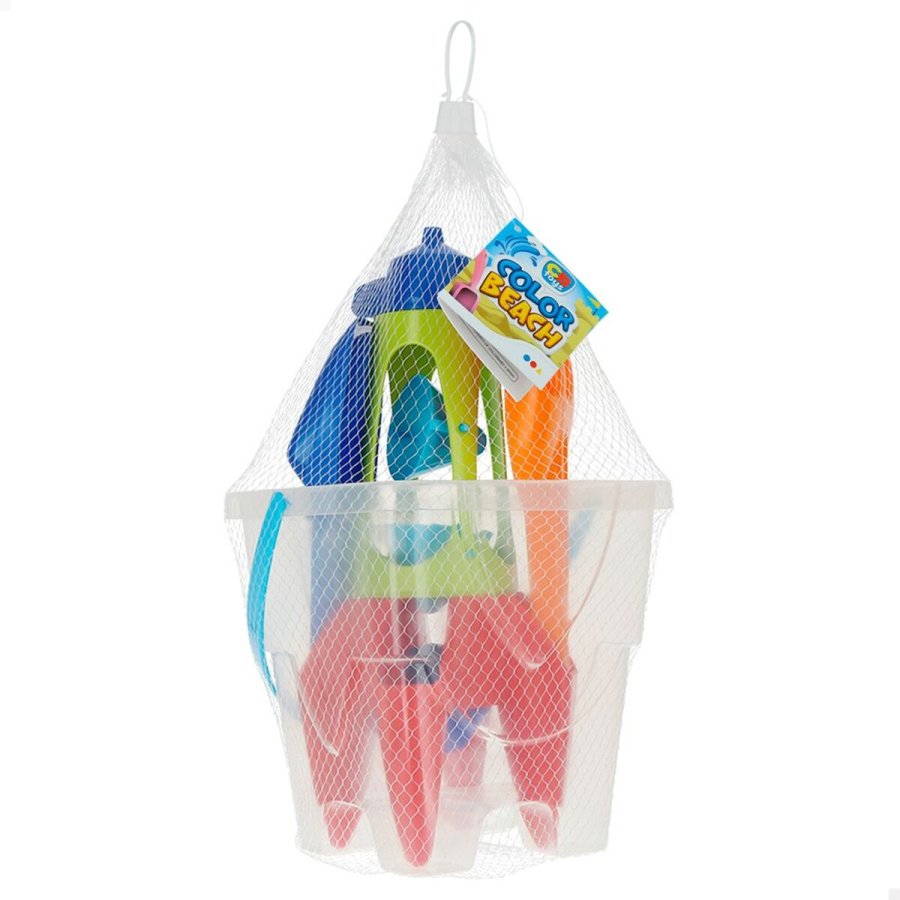 St med legetj til stranden Colorbaby polypropylen (16 enheder) #4
