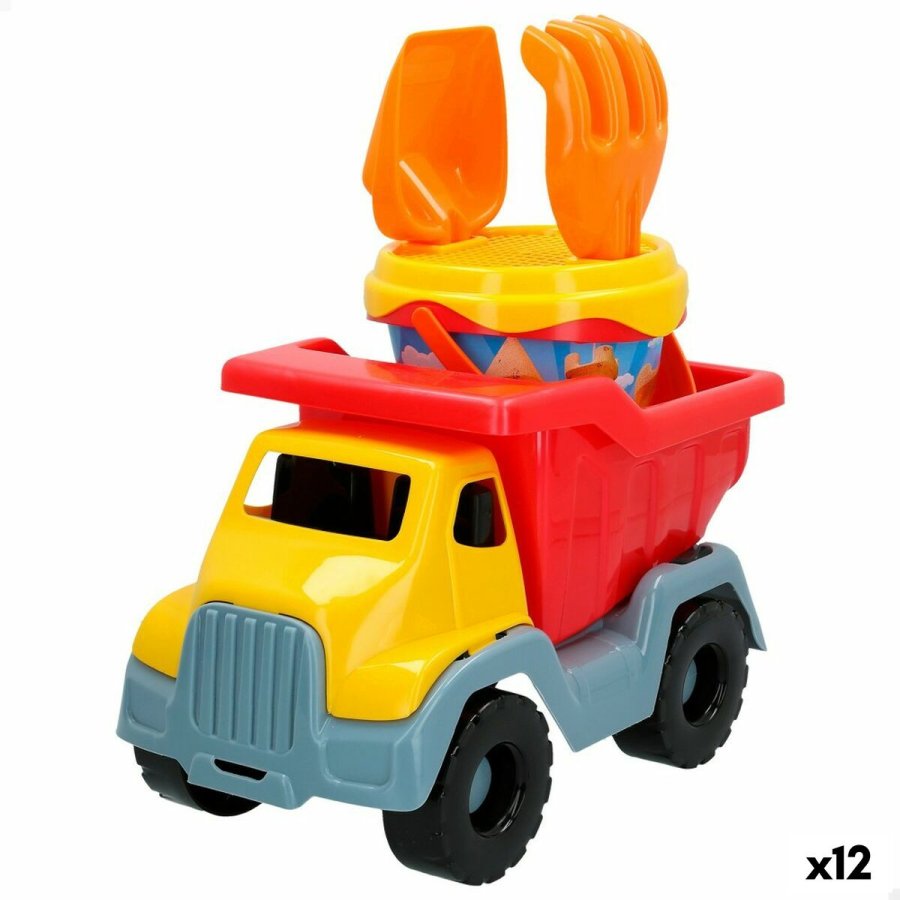 St med legetj til stranden Colorbaby MR CRABY CONSTRUCTION polypropylen (12 enheder) #1