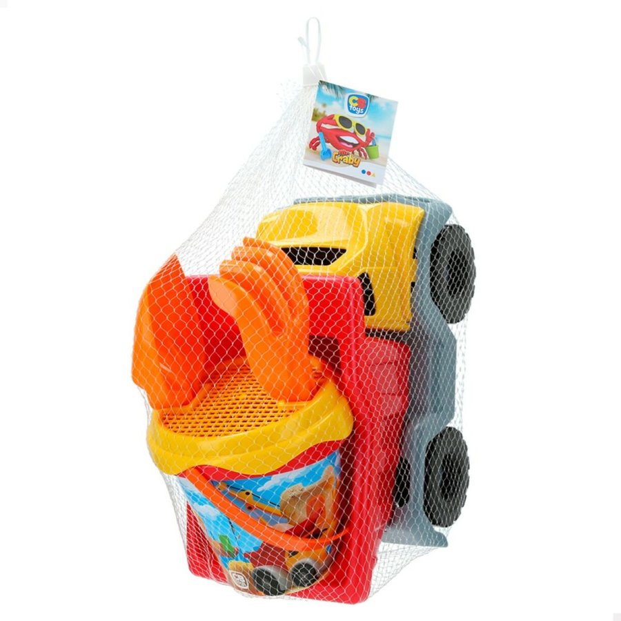 St med legetj til stranden Colorbaby MR CRABY CONSTRUCTION polypropylen (12 enheder) #7