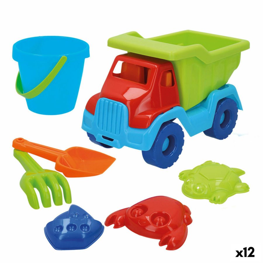 St med legetj til stranden Colorbaby polypropylen (12 enheder) #1