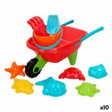 St med legetj til stranden Colorbaby Trillebr polypropylen (10 enheder) #1