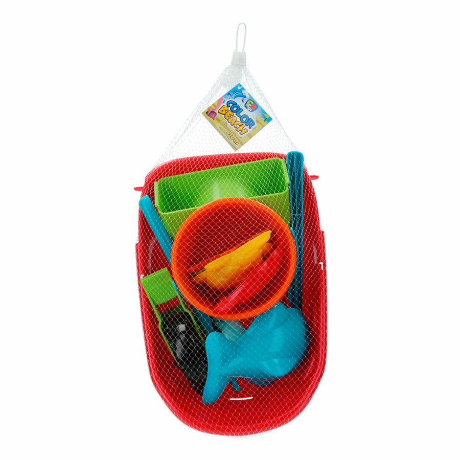 St med legetj til stranden Colorbaby Trillebr polypropylen (10 enheder) #9