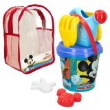 St med legetj til stranden Mickey Mouse  18 cm polypropylen (12 enheder) #3