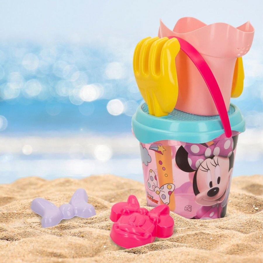 St med legetj til stranden Minnie Mouse 18 x 16 x 18 cm (12 enheder) #5