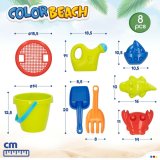 St med legetj til stranden Colorbaby polypropylen (18 enheder) #11