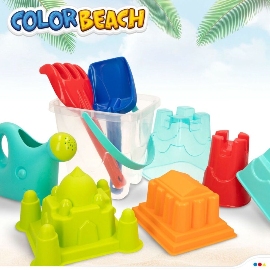 St med legetj til stranden Colorbaby polypropylen (12 enheder) #11