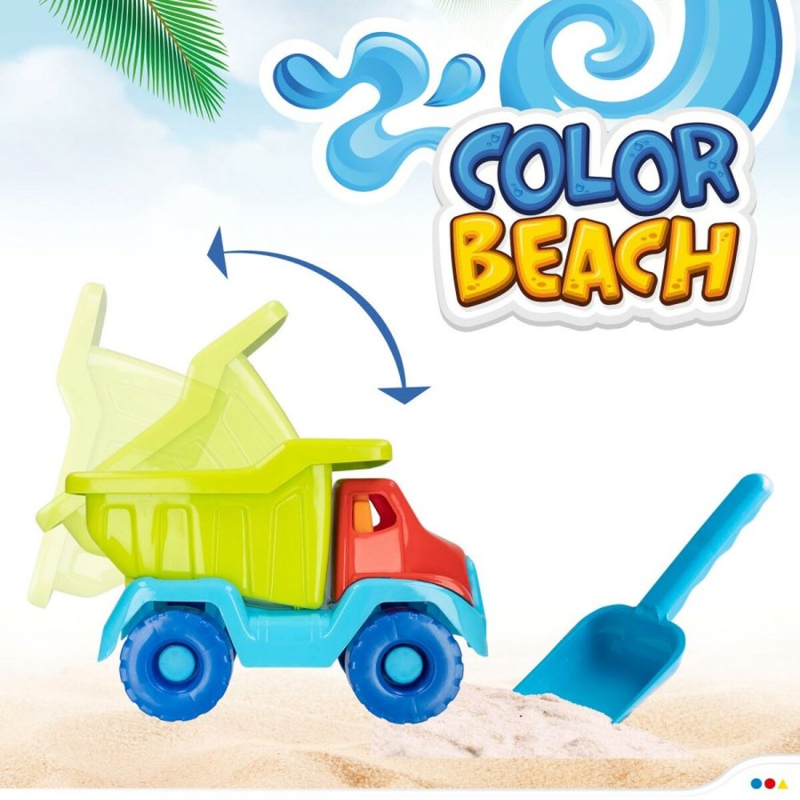 St med legetj til stranden Colorbaby polypropylen (8 enheder) #9