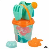 St med legetj til stranden Colorbaby polypropylen (16 enheder) #1