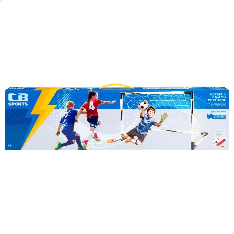 Fodboldml Colorbaby Foldbar 100 x 70 x 70 cm (2 enheder) #4