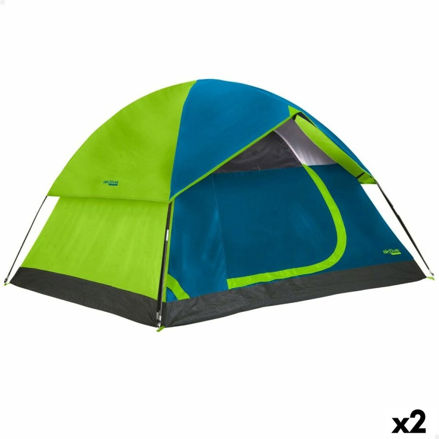 Telt Aktive 4 personer 240 x 130 x 210 cm (2 enheder) #1