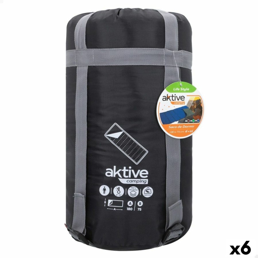 Sovepose Aktive Polyester 170T 180 x 1,5 x 75 cm 6 enheder #1