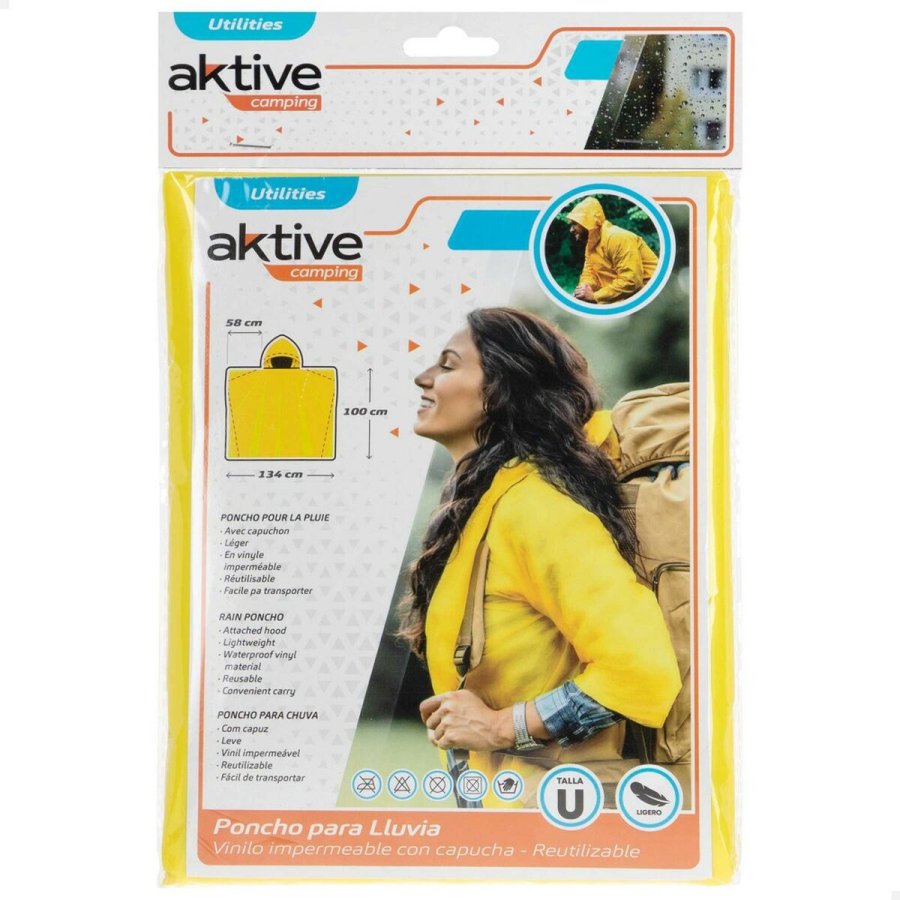 Regnfrakke Aktive Gul (48 enheder) #5