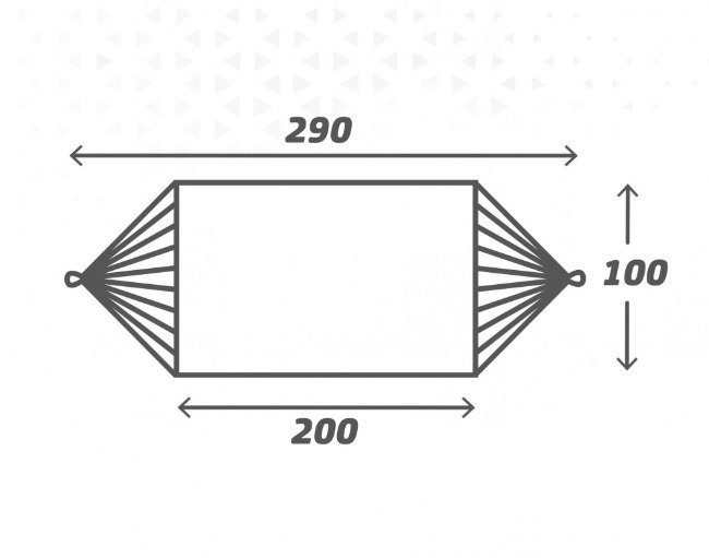 Hngekje Aktive Bl 200 x 0,4 x 100 cm (6 enheder) #13