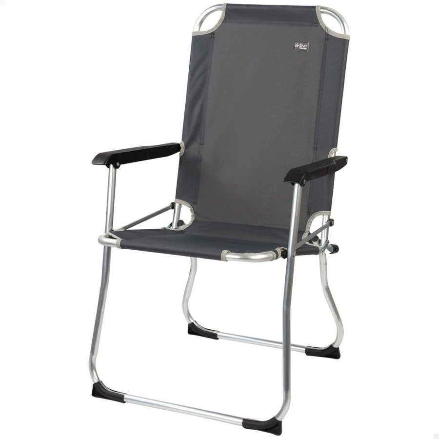 Sammenklappelig campingstol Aktive Mrkegr 45 x 91 x 47 cm (6 enheder) #3