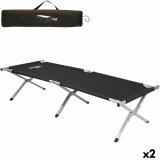 Seng Aktive Sort Foldbar 190 x 42 x 64 cm (2 enheder) #1