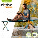 Seng Aktive Sort Foldbar 190 x 42 x 64 cm (2 enheder) #5