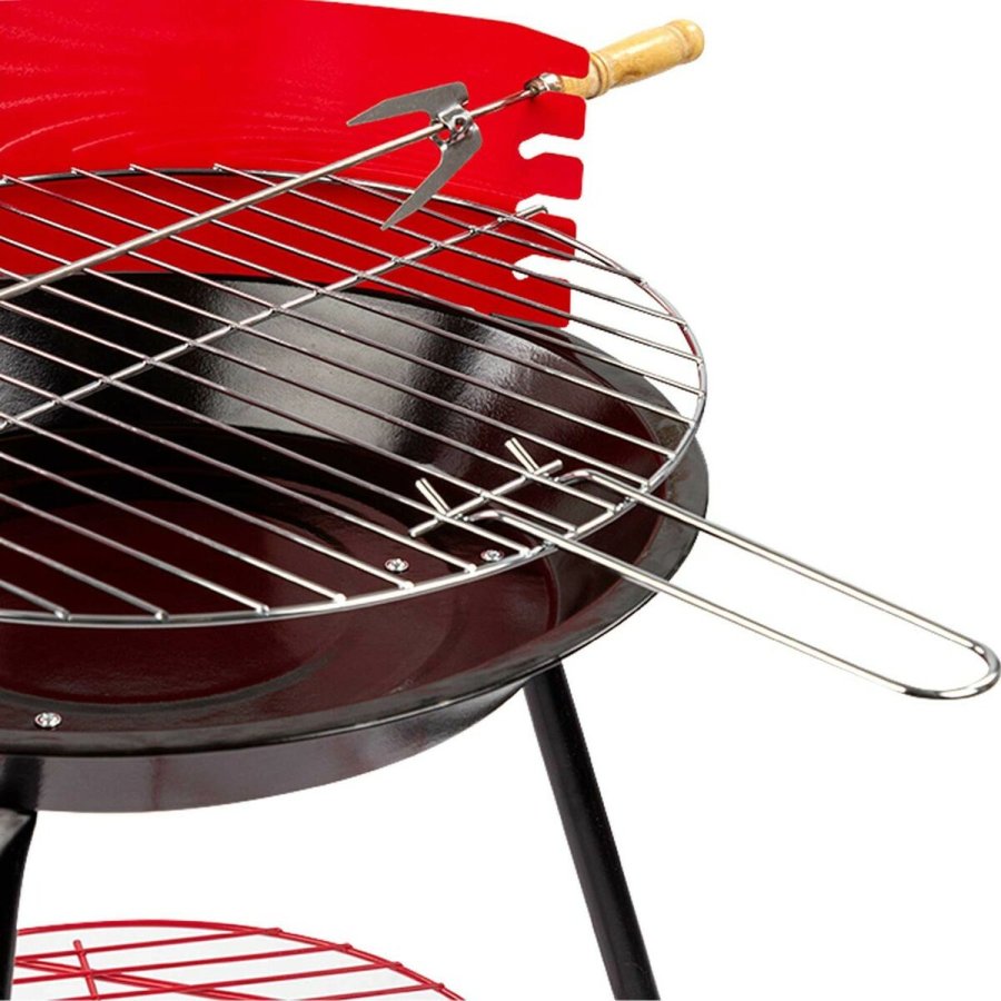 Havegrill Transportabel Aktive Tr Jern  38 cm 37 x 61 x 45 cm (6 enheder) Rd #9