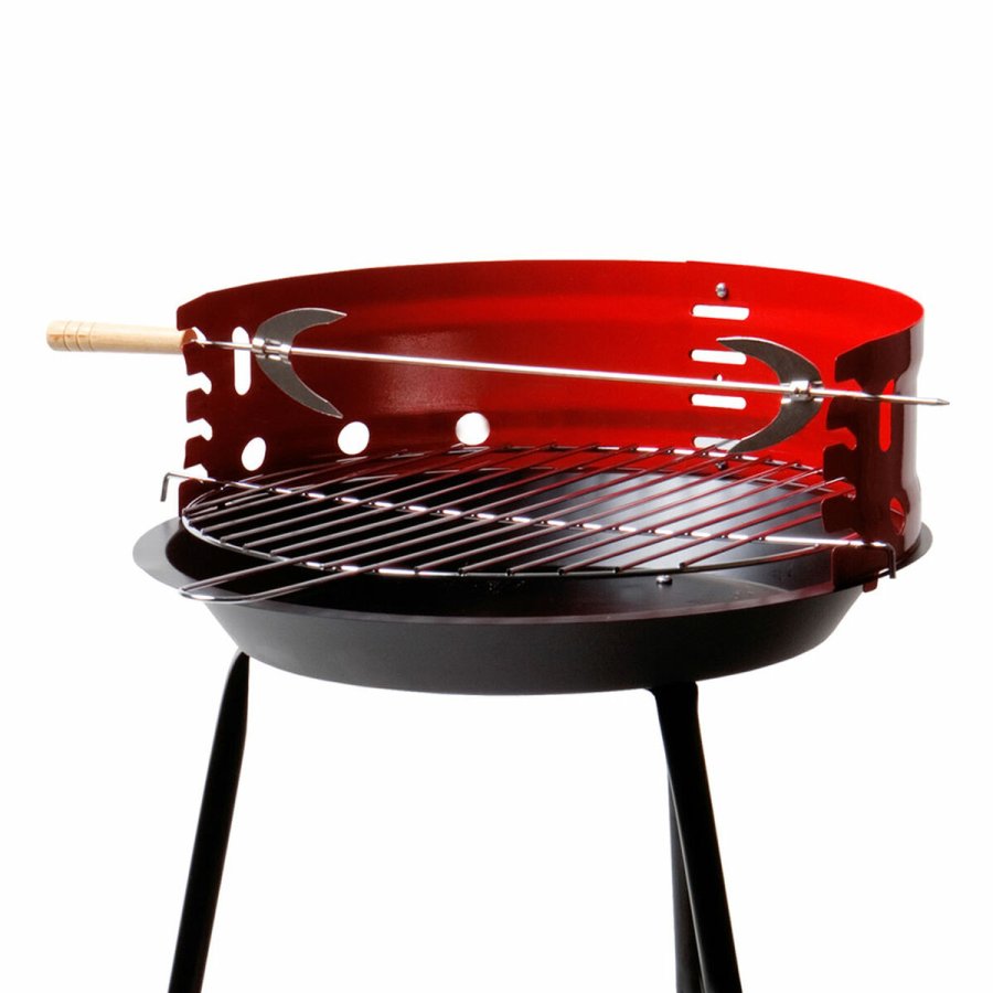 Havegrill Transportabel Aktive Tr Jern 37,5 x 70 x 38,5 cm (4 enheder) Rd #9