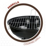 Havegrill Transportabel Aktive Emaljeret metal  36 cm 36 x 44 x 36 cm (4 enheder) Rd #9