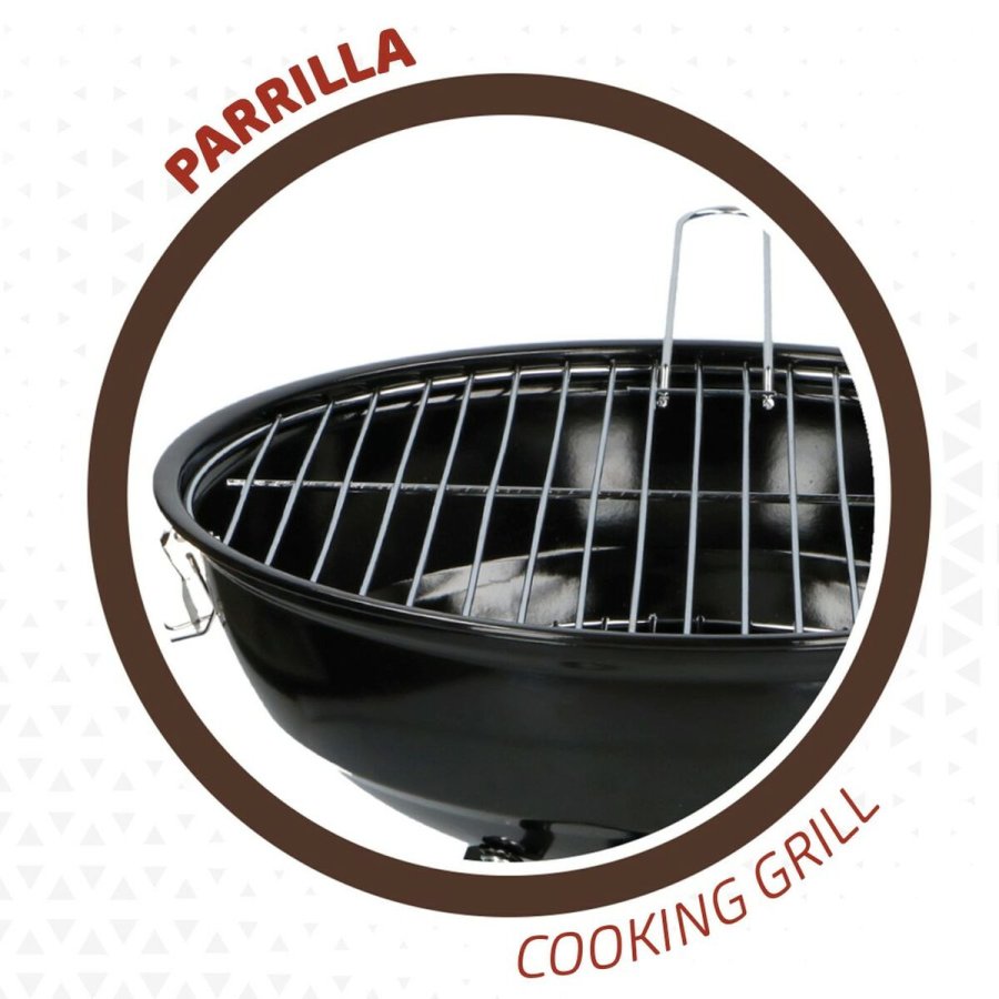 Havegrill Transportabel Aktive Emaljeret metal  36 cm 36 x 44 x 36 cm (4 enheder) Rd #9