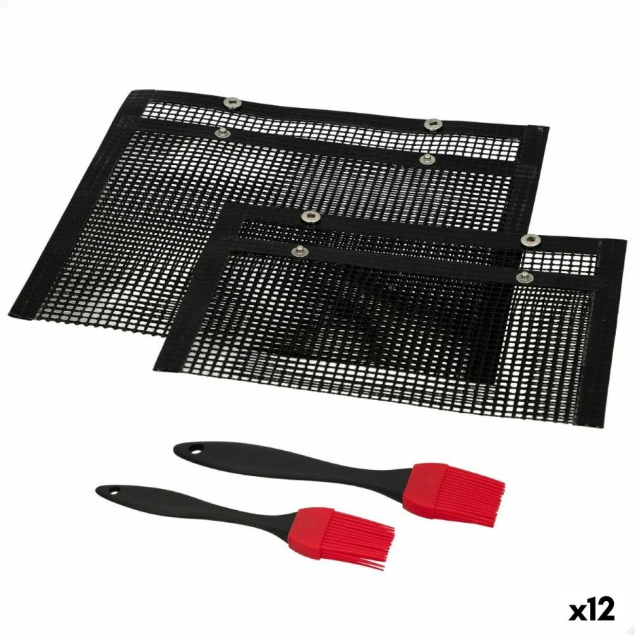 Havegrill Transportabel Aktive Silikone Plastik 27 x 24,5 x 0,4 cm #1