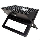 Havegrill Transportabel Aktive Sort Stl Jern 45 x 30 x 29 cm #5