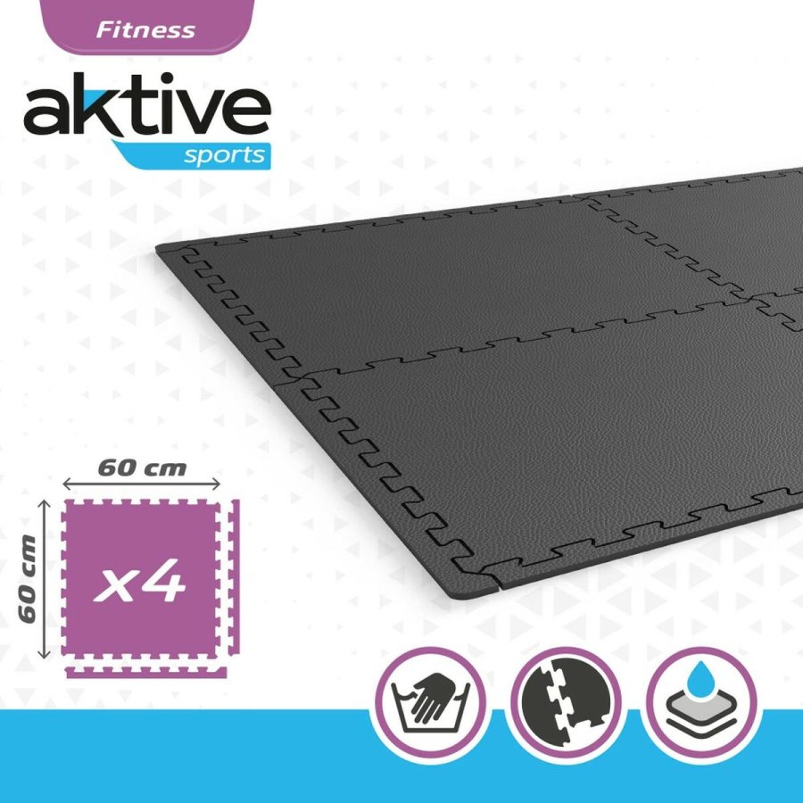 Tatamigulvmtte Aktive Mrkegr (4 enheder) #4