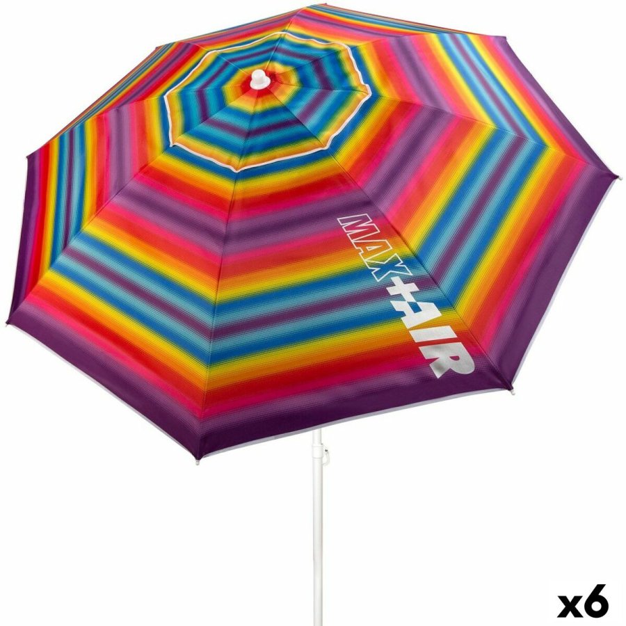Parasol Aktive Multifarvet 200 x 200 x 200 cm (6 enheder) #2
