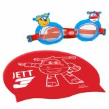 Badehtte og Svmmebriller Super Wings Brns (12 enheder) #3