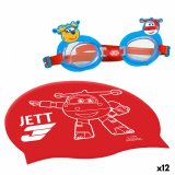 Badehtte og Svmmebriller Super Wings Brns (12 enheder) #1