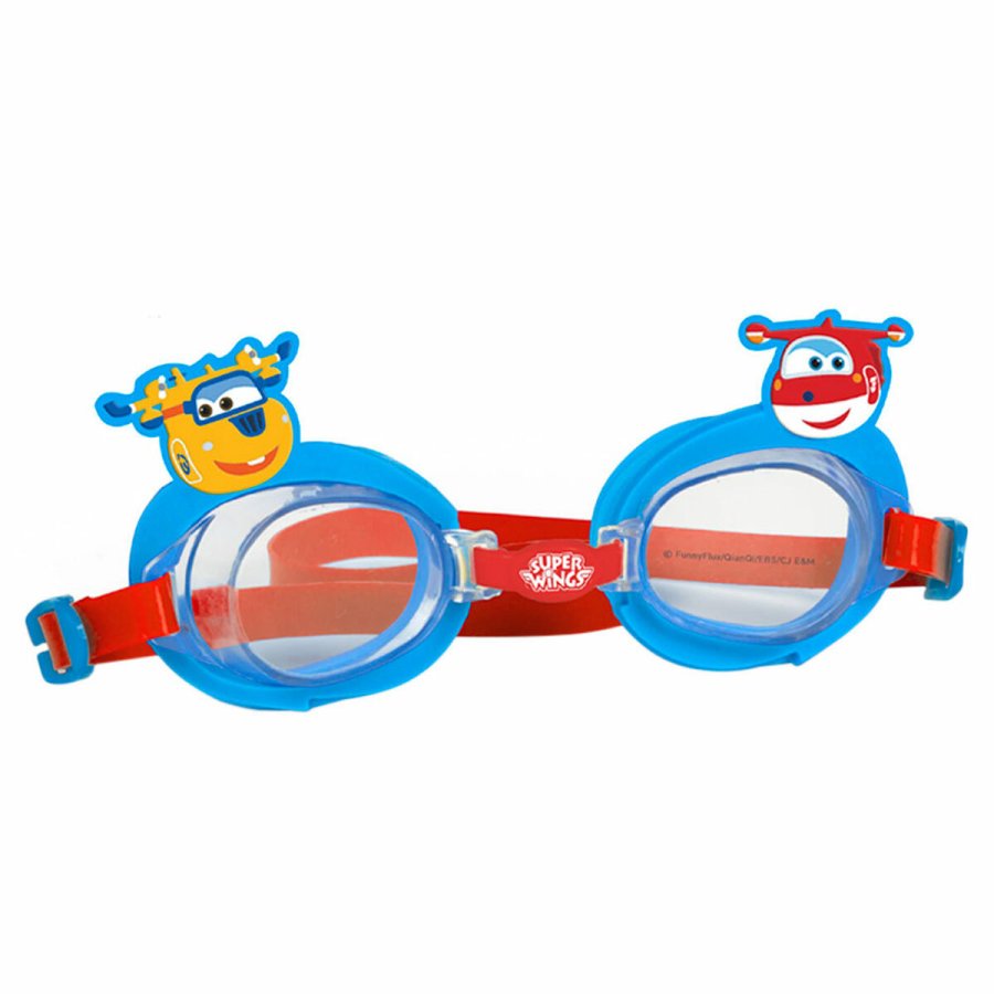 Badehtte og Svmmebriller Super Wings Brns (12 enheder) #5