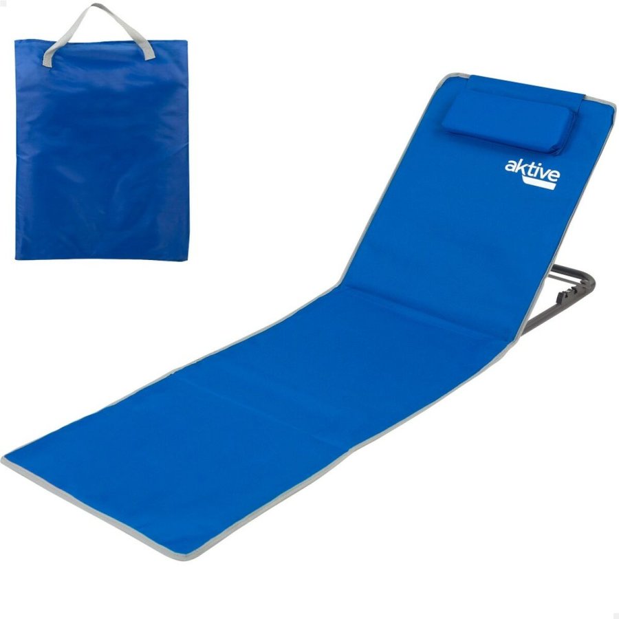 Mtte Aktive Indstillelig 147 x 55 x 48 cm PVC 600D Bl Stl Svamp (4 enheder) #2