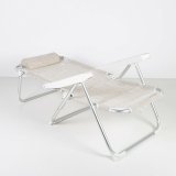 Polstrede Campingstol Aktive Ibiza 48 x 90 x 60 cm (2 enheder) #5