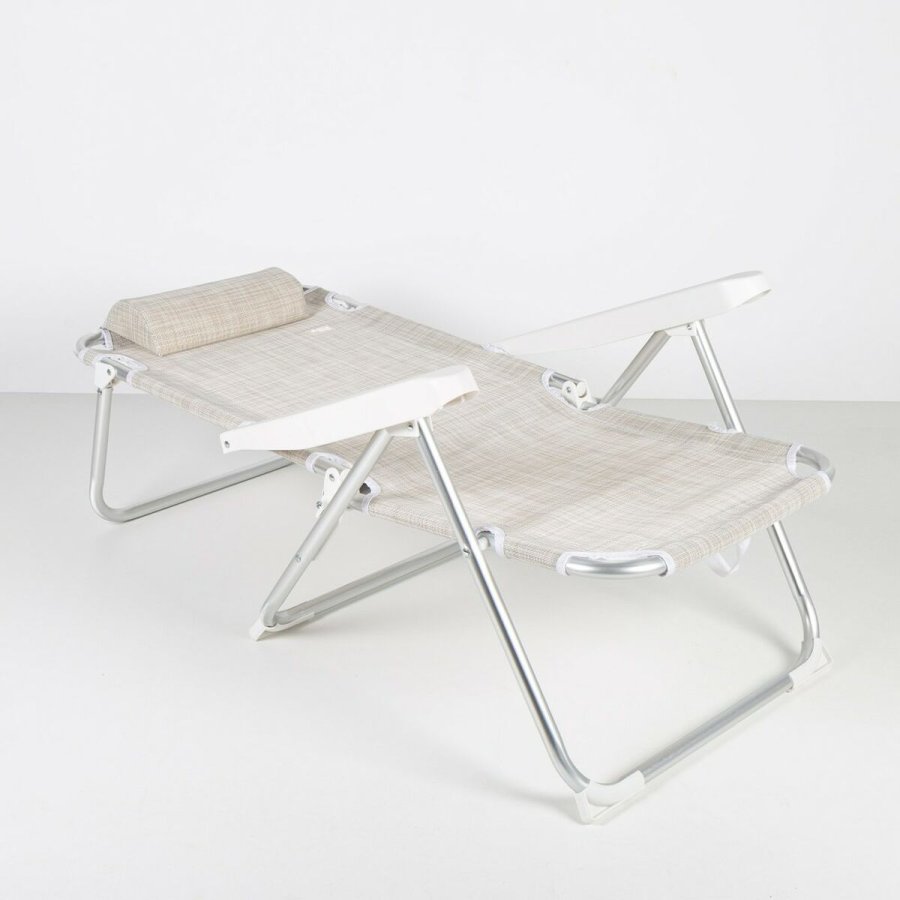 Polstrede Campingstol Aktive Ibiza 48 x 90 x 60 cm (2 enheder) #5