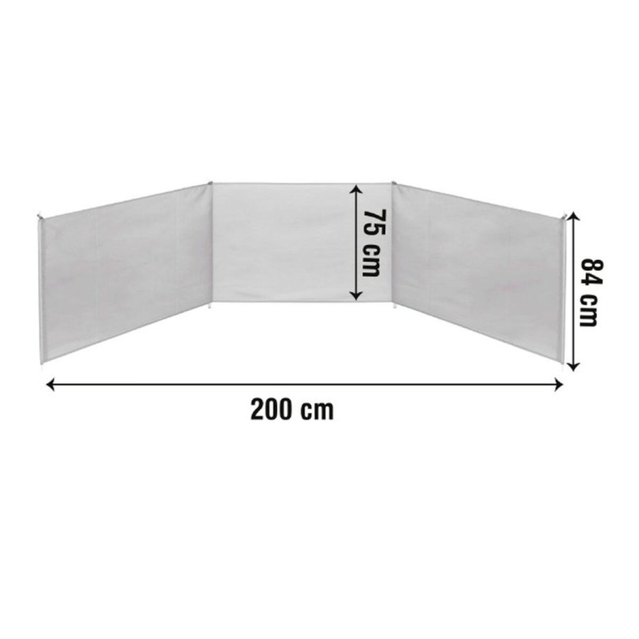 Vindsk�rm og l�sk�rm Aktive 200 x 84 x 2 cm #5