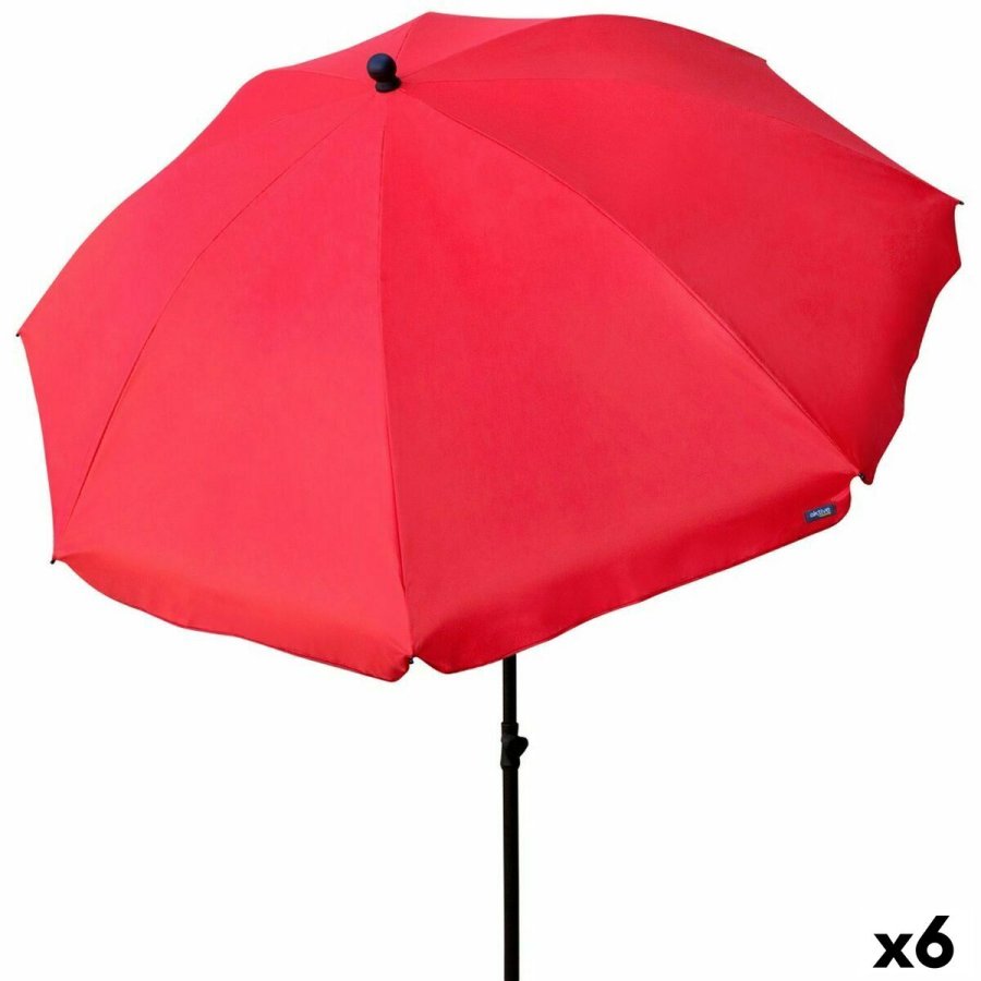 Parasol Aktive R�d 240 x 230 x 240 cm (6 enheder) #1