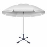 Fod for strandparasol Aktive 86 x 34 x 86 cm Sort Metal (2 enheder) #4