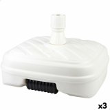 Fod for strandparasol Aktive Hvid Plastik 56 x 40 x 56 cm (3 enheder) #1